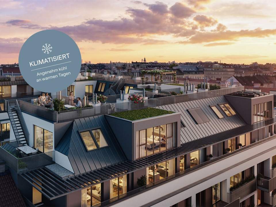 THE ARIK - Exklusiv wohnen über den Dächern der Stadt - URBAN & GRÜN