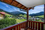 Gut Leben – großzügige 4-Zimmer-Wohnung mit Bergblick, zwei Balkonen und Garage
