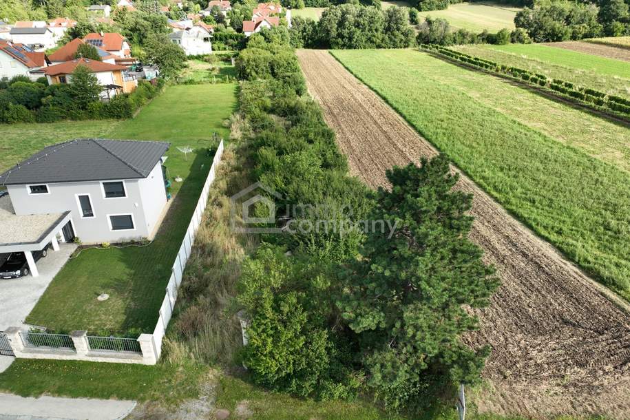 So gut wie keine Nachbarn neben dir - lässiges Grundstück in Mannersdorf/Leithagebirge zu verkaufen!, Grund und Boden-kauf, 219.000,€, 2452 Bruck an der Leitha