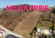 Sonniges Baugrundstück auf Südwest-Lage im Irenental