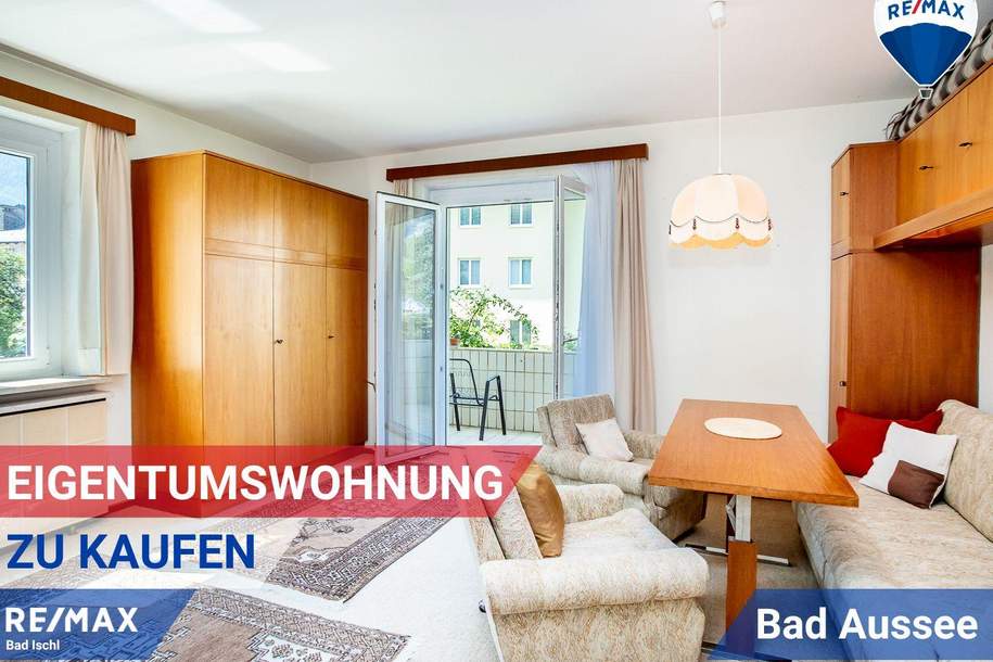 Helle 3-Zimmer-Wohnung mit Gestaltungspotenzial in Bad Aussee, Wohnung-kauf, 170.000,€, 8990 Liezen