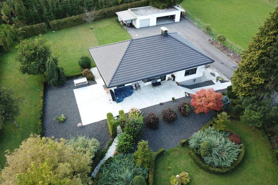 Renovierter Bungalow auf TOLLEM, GROSSEN GRUNDSTÜCK - HERRLICHE Lage zum Wohnen im ALMTAL !, Haus-kauf, 1.300.000,€, 4644 Gmunden