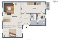 Charmante 2-Zimmer-Altbauwohnung mit Balkon