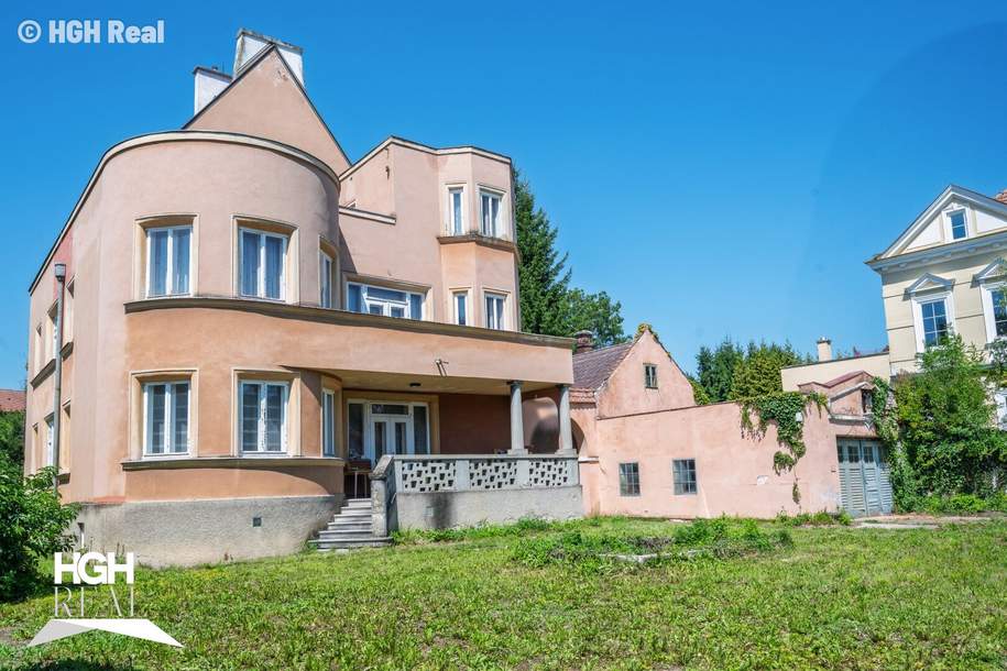 2860 Kirchschlag in der Bucklingen Welt Charaktervolle 30er-Jahre-Architektenvilla mit Originaldetails und viel Potenzial, Haus-kauf, 335.000,€, 2860 Wiener Neustadt(Land)