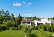 ARCHITEKTENVILLA MIT POOL AM LAINZER TIERGARTEN – AUSSERGEWÖHNLICHE ARCHITEKTUR IN EXKLUSIVER GRÜNLAGE | ZELLMANN IMMOBILIEN