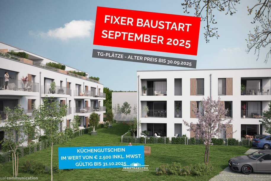 WOHNEN MIT SCHÖN | DORF | BLICK | Top A.07 OG 1 | Baustart September 2025, Wohnung-kauf, 327.400,€, 4840 Vöcklabruck