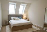 1030! Klimatisiertes, schönes 4-Zimmer DG mit Balkon Nähe Urania!