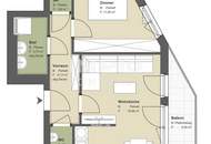 Nachhaltige Neubauwohnung in ruhiger Seitengasse mit Balkon! Provisionsfrei