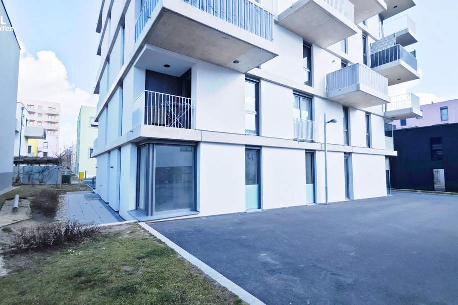 Großzügige Ordination/Praxis im Edelrohbau – Wohnquartier Wildgarten – PROVISIONSFREI für Käufer:innen, Gewerbeobjekt-kauf, 380.700,€, 1120 Wien 12., Meidling