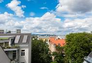 Rarität: Hochwertige 2 Zimmer Dachgeschoßwohnung mit Terrasse in Hofruhelage