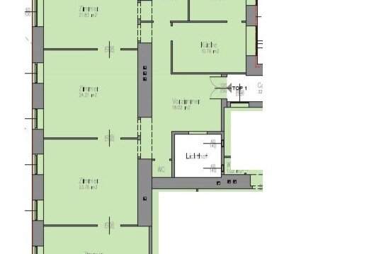 Mit Blick auf den Park und absolut ruhig!, Wohnung-kauf, 524.000,€, 1040 Wien 4., Wieden