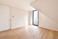 Dachgeschosstraum mit exklusiver Ausstattung | 2-Zimmer mit großem Balkon | ESSENZ NO. 1 - Die neue Avantgarde des Wohnens