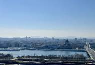 DANUBE FLATS | Vollmöblierte 1,5-Zimmer-Wohnung im 18. Stock mit Wienblick | Pool | Fitness