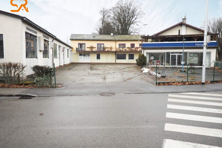 Gewerbefläche Braunau Nähe Bahnhof - mit Baugrund "Lassen Sie ihrer Phantasie freiem Lauf", Gewerbeobjekt-kauf, 859.000,€, 5280 Braunau am Inn