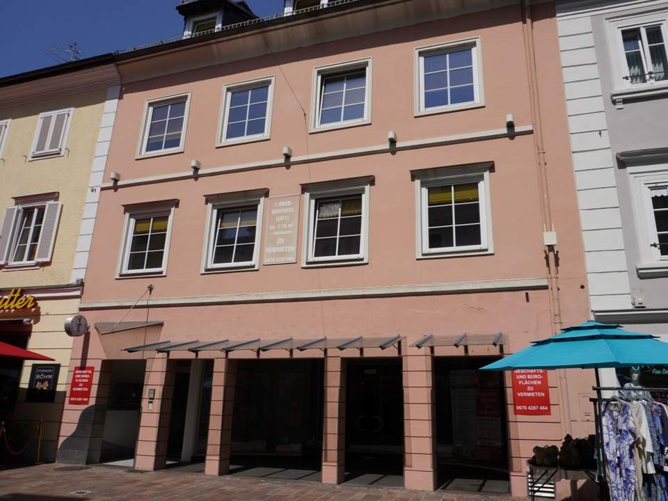 Gewerbeobjekt inTop Lage: Klagenfurter Innenstadt