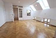 TOPLAGE, BÖRSE-NÄHE, klimatisierte 157 m2 Maisonette mit 18 m2 Terrasse, 4 Zimmer, Küche, Wintergarten, 2 Bäder, Zelinkagasse