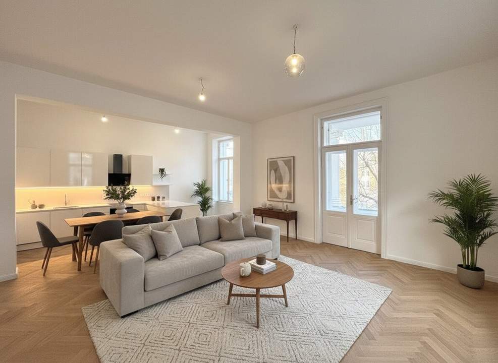 1090! Traumwohnung mit Balkon und 2 Bädern in Citynähe ab Mitte Februar 26!