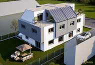 MEHR PLATZ ZUM LEBEN: 5-Zimmer-Wienerberger-Neubau mit Keller und großem Garten. PROVISIONSFREI für den Käufer.