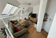 Lichtdurchflutete Penthouse Architektur - barrierefreie 5-Zimmer Maisonette-Wohnung in exklusiver Lage mit teiloffener Galerieebene, zahlreichen Terrassen, 2 Bädern und PKW-Garagenplatz