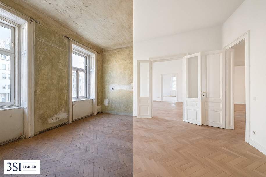 Wertanlage nahe Stadtpark – Unsanierte Wohnung mit Potenzial, Wohnung-kauf, 709.000,€, 1030 Wien 3., Landstraße