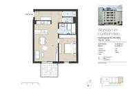 2 Zimmerwohnung mit Balkon nahe Stadthalle