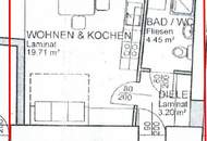 Helle Mietwohnung mit ca. 27,36 m² in Top-Lage Leoben
