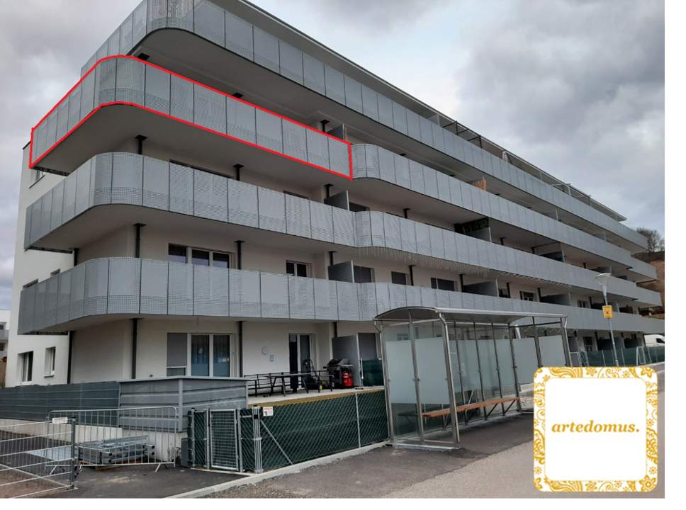 TULLNERFELD (13 Minuten von Wien) - NEUBAU ERSTBEZUG! TRAUMHAFTE 3-Zimmer-TERRASSENWOHNUNG im 3. Liftstock