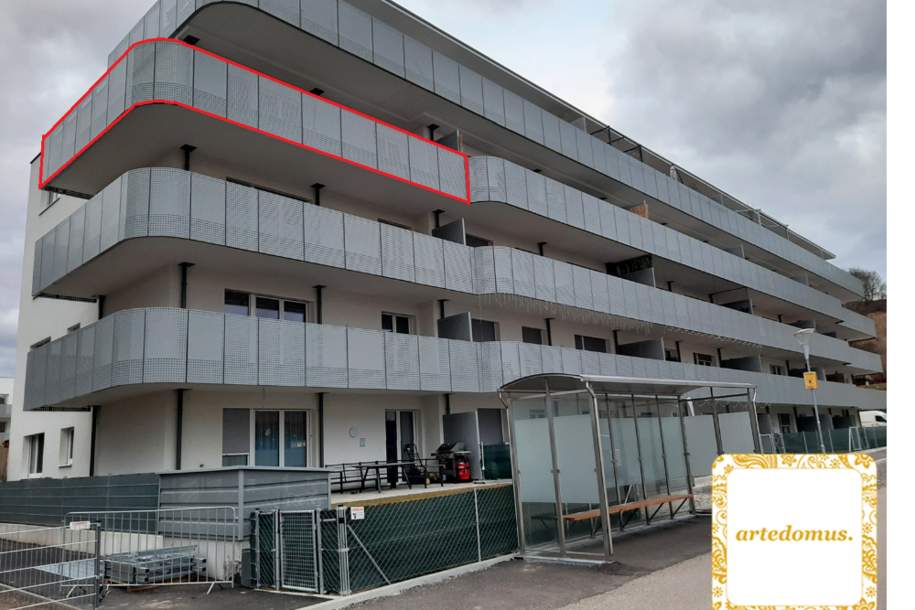 TULLNERFELD (13 Minuten von Wien) - NEUBAU ERSTBEZUG! TRAUMHAFTE 3-Zimmer-TERRASSENWOHNUNG im 3. Liftstock, Wohnung-miete, 1.153,00,€, 3451 Tulln