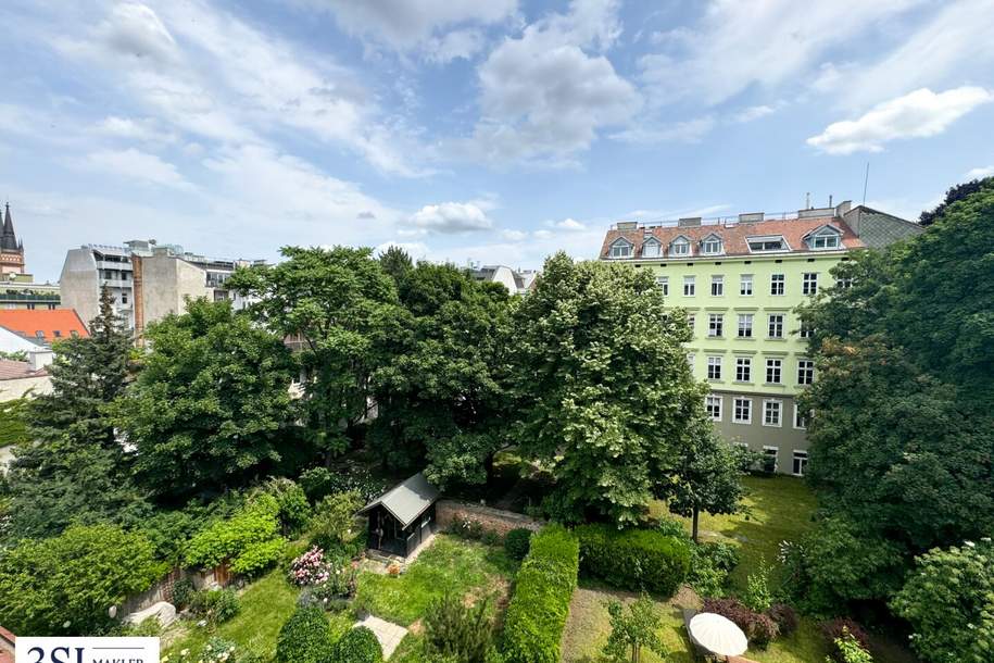 Idyllische Ruheoase mit einzigartigem Grünblick in zentraler Wiener Lage, Wohnung-kauf, 549.000,€, 1070 Wien 7., Neubau