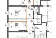 Helle 4-Zimmer-Wohnung mit Garage und Gemeinschaftsgarten in ruhiger Lage von Hietzing