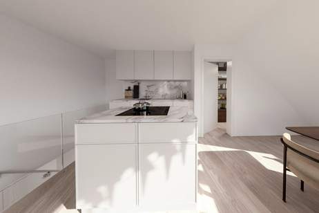 THE TEMPTATION - Dachgeschoss-Maisonette mit 2 Terrassen + Balkon | 23 m² Freifläche, 3 Zimmer, Wohnung-kauf, 1.096.000,€, 1180 Wien 17., Hernals