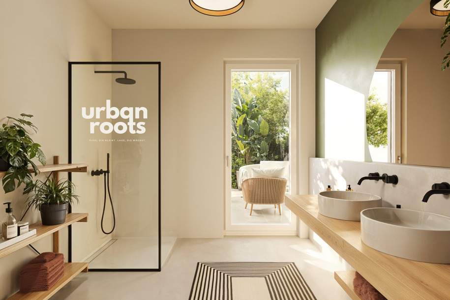 URBAN ROOTS – Smart geschnittene 2-Zimmer-Wohnung mit eigenem Garten, Wohnung-kauf, 335.000,€, 9020 Klagenfurt(Stadt)