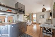 MÖBLIERTE 50M² MIT 55M² ECKTERRASSE IM LEOPOLD-TOWER IM CITY GATE