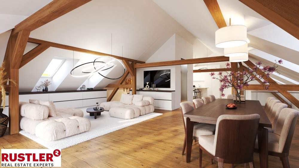 OPEN HOUSE: 24.04.2026! Luxuriöses Penthouse mit historischem Charme und Blick über die Weingärten