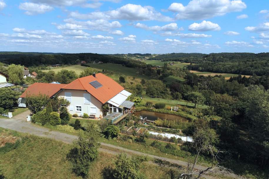 Großzügiges Haus in absoluter Ruhelage mit Schwimmteich, Haus-kauf, 499.000,€, 7543 Güssing