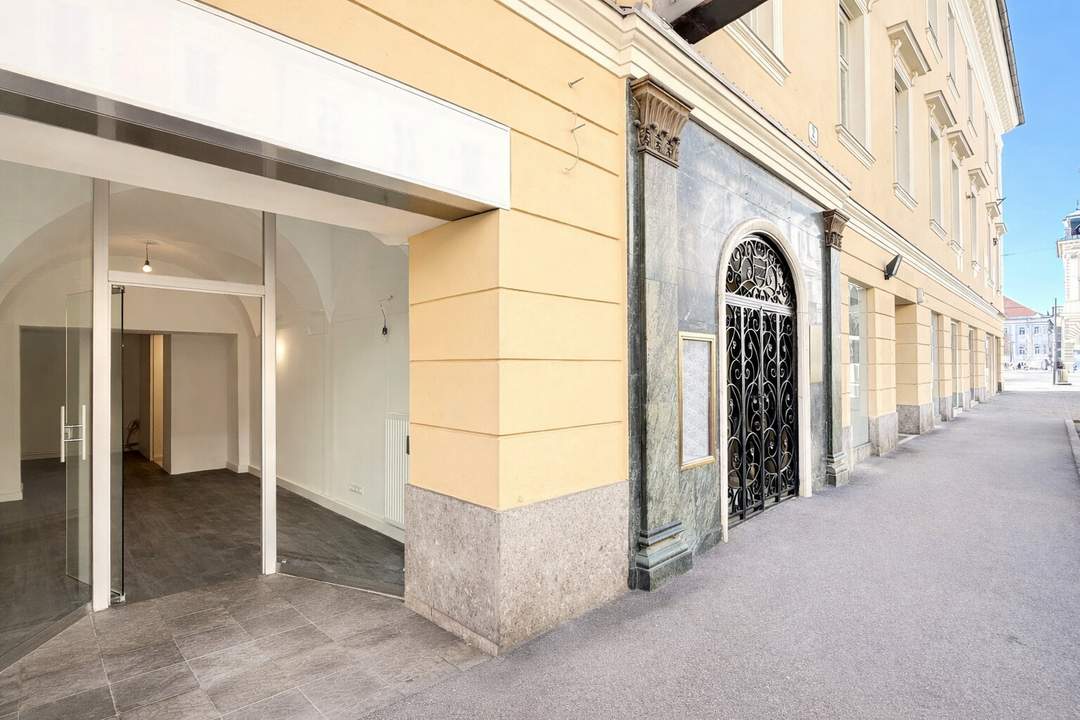 Klagenfurt - Innenstadt - Burggasse: Geschäftslokal in erstklassiger Frequenzlage