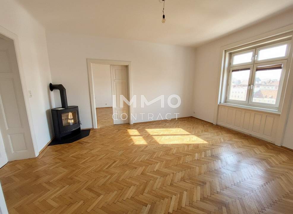 126,80 m² Altbauwohnung mit Blick auf die Altstadt von Steyr