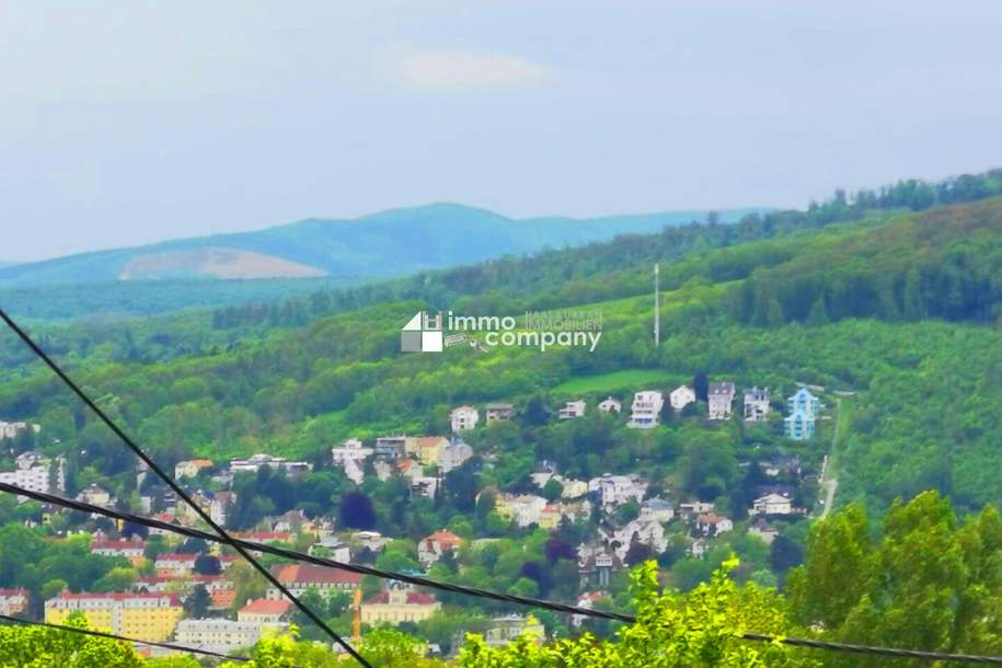 In die Ferne schweifen. -Das Panorama-Grundstück, Grund und Boden-kauf, 485.000,€, 1140 Wien 14., Penzing
