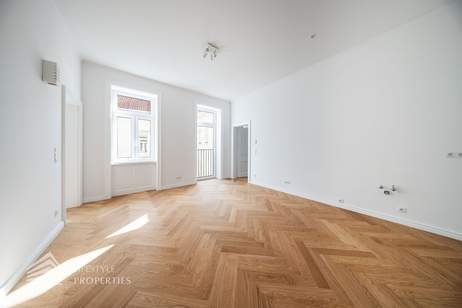 Heller 2-Zimmer Erstbezug mit Balkon, Nähe Galleria Landstraße, Wohnung-kauf, 375.000,€, 1030 Wien 3., Landstraße
