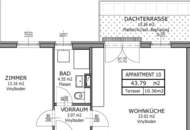 Neuwertige 2-Zi-Wohnung mit Terrasse in 1210 Wien zur Miete! Anmietung MÖBLIERT oder UNMÖBLIERT möglich!