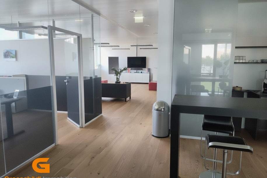 Modernes Büro Nahe Airport, Gewerbeobjekt-miete, 2.232,00,€, 5071 Salzburg-Umgebung