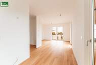 Hervorragende 2.Zimmer mit Terrasse im begehrten Niedrig-Energie-Standard – Provisionsfreier Erstbezug im "Hirschfeld"