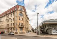 Großzügige 2-Zimmer-Altbauwohnung mit besonderem Grundriss &amp; Balkon unbefristet mieten | U1 Troststraße | Top 37