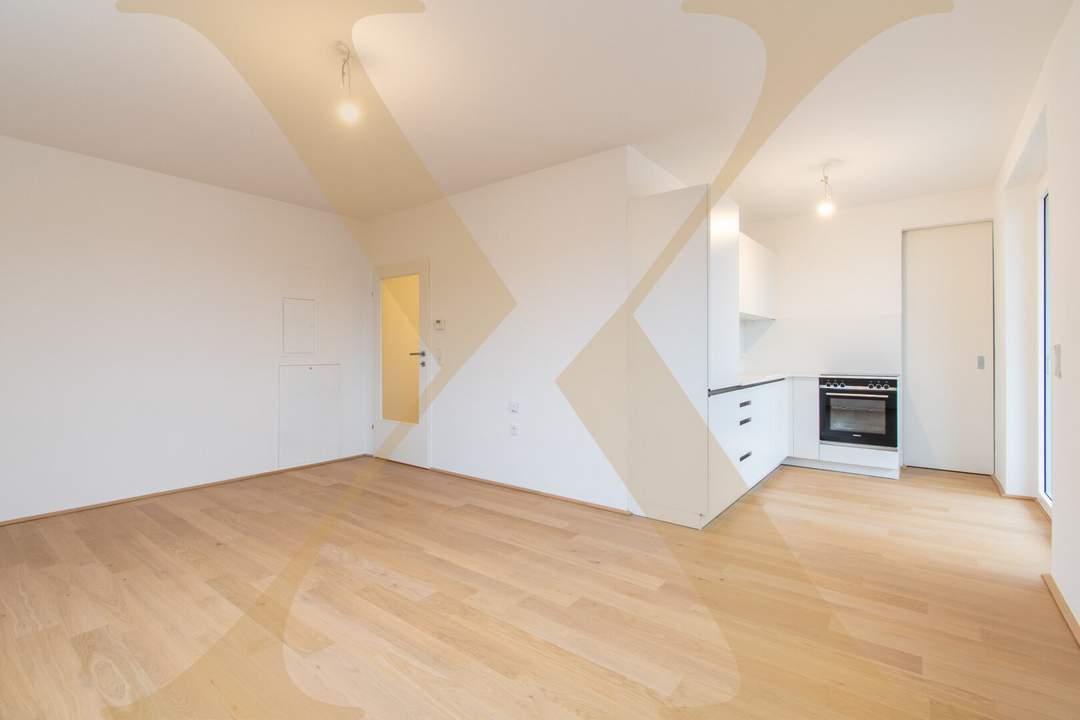 Generalsanierte 2-Zimmer-Wohnung mit hochwertiger Einbauküche und Südostbalkon in Linz zu vermieten!