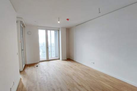 Stylische 1,5-Zi.-Wohnung mit Loggia & Rooftop Pool | TOWER HOMES, Wohnung-miete, 895,00,€, 1220 Wien 22., Donaustadt
