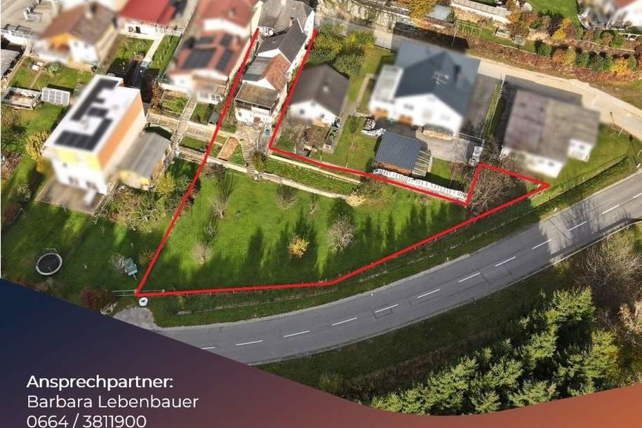 Wohnhaus mit Potenzial auf großem Grundstück und kleiner Waldparzelle in Rohrbach an der Lafnitz, Haus-kauf, 138.000,€, 8234 Hartberg-Fürstenfeld