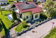 Umfangreich saniertes Einfamilienhaus mit 4 Garagen in sonniger Ruhelage von Rettenbach/Bad Ischl