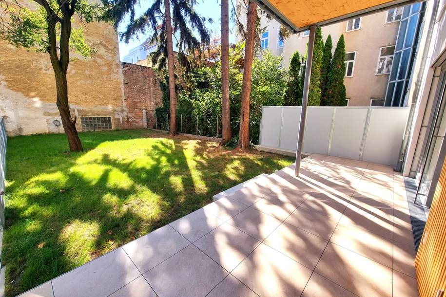 Rarität! Altbau-Feeling + Gartenparadies + Zukunftsenergie! Hochwertig sanierte 3-Zimmer-Wohnung mit Terrasse, Garten und Erdwärme! Familienparadies mit jeder Menge Lebensqualität!, Wohnung-kauf, 795.000,€, 1140 Wien 14., Penzing