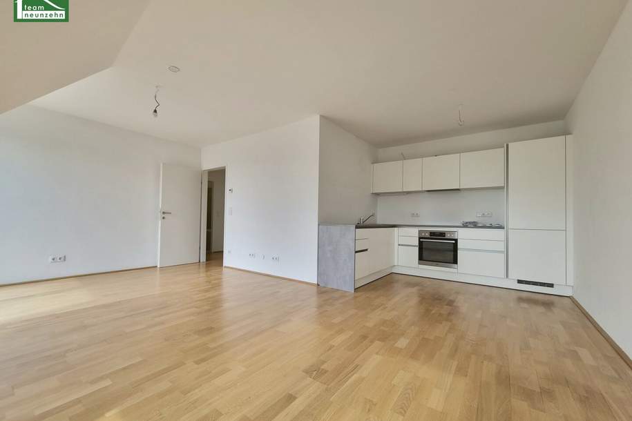 Wohnen in Grünruhelage im Herzen Stammersdorfs – Einbauküche und Freifläche inklusive! - JETZT ZUSCHLAGEN, Wohnung-miete, 961,65,€, 1210 Wien 21., Floridsdorf
