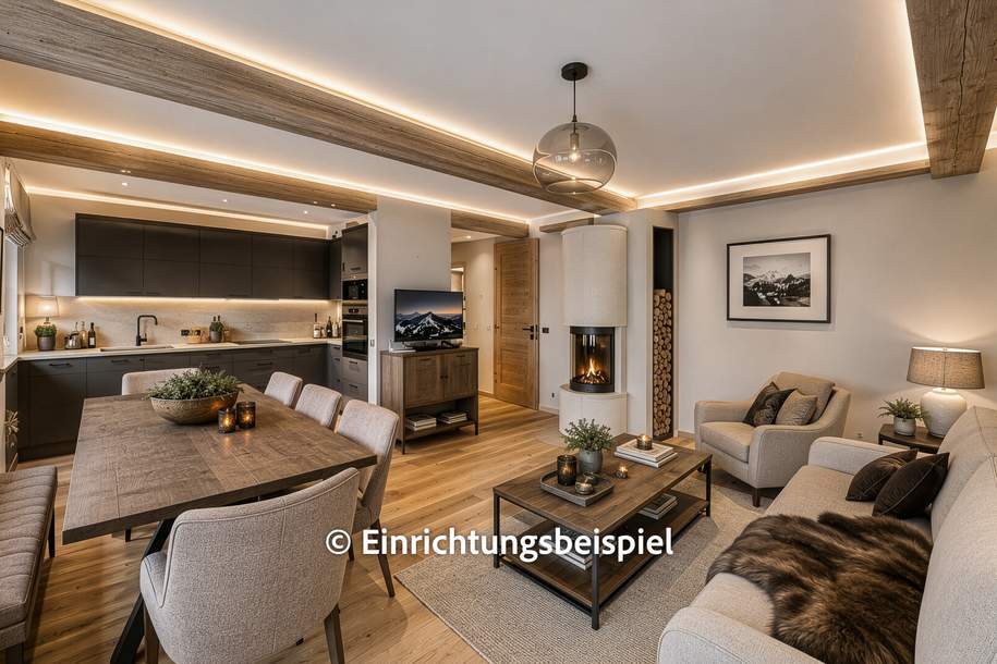 Exklusive Stadtwohnung in ruhiger Lage, Wohnung-kauf, 980.000,€, 6370 Kitzbühel